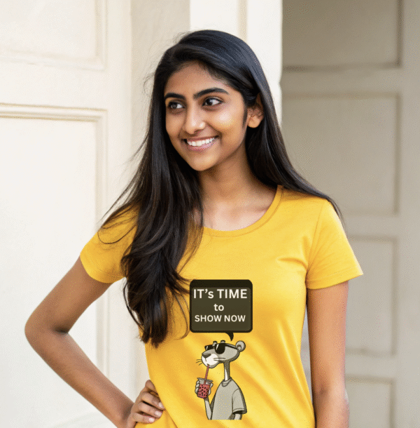 "IT’S TIME TO SHOW NOW" T-shirt - Image 4